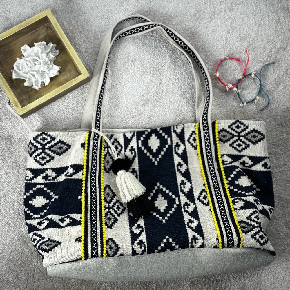 Boho Tote Bag size L